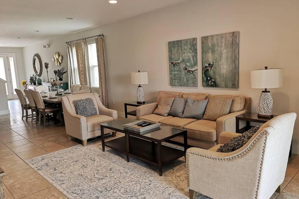 Luxurious Modern Villa Near Disney With Theater, Pool And Spa In Encore Resort At Reunion オーランド エクステリア 写真