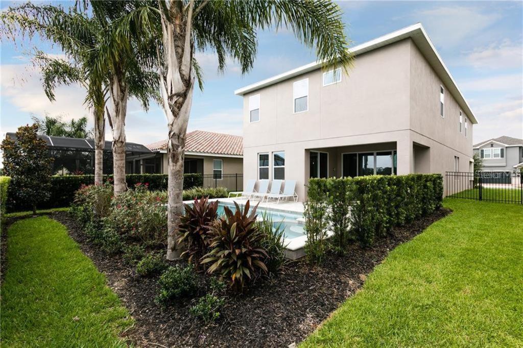 Luxurious Modern Villa Near Disney With Theater, Pool And Spa In Encore Resort At Reunion オーランド エクステリア 写真